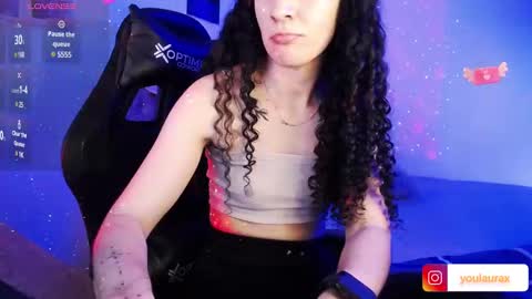 Snapshot of youlaura chatting on February 11, 9:14 pm Laura Model Independt online show from February 11, 9:14 pm