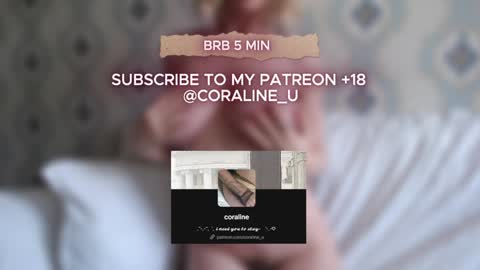 Snapshot of your_coraline_ chatting on January 25, 12:58 pm your_coraline_ online show from January 25, 12:58 pm