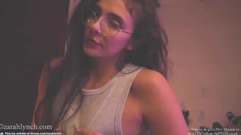 Snapshot of zarahlynch chatting on March 1, 12:39 am Miss Lynch   Next show  2911 online show from March 1, 12:39 am