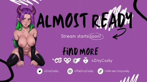 Ziny Cosky online show from May 20, 3:13 am