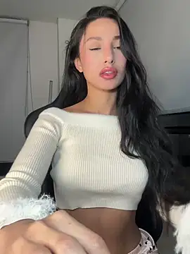 Snapshot of EvaMoet chatting on February 14, 8:31 am EvaMoet online show from February 14, 8:31 am