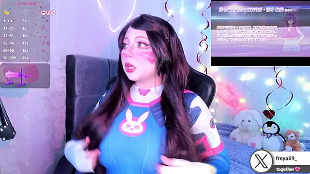 Sweet freya1 online show from March 1, 12:34 am