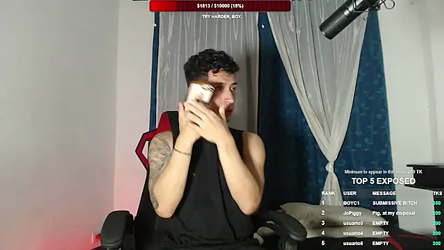 stevenSEX123 online show from February 22, 4:35 am