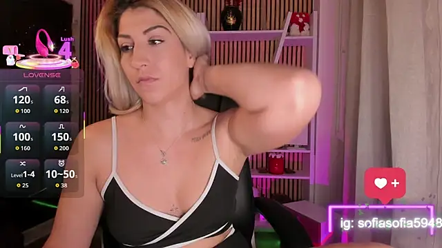 sofiah  online show from January 18, 6:34 pm