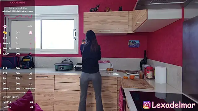 Lexa del mar online show from March 18, 9:12 am