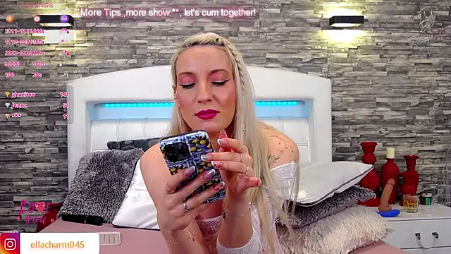 Ella Charm online show from February 23, 2:18 am