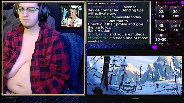 CryptidIndrid online show from December 6, 9:02 pm