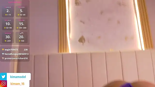 Kima1  online show from January 17, 8:12 pm