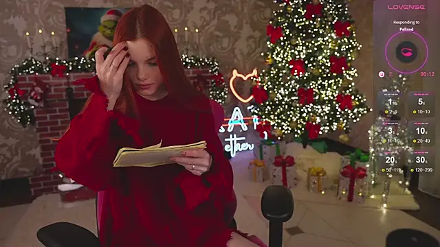 Katy  Ethereal online show from December 21, 1:47 am