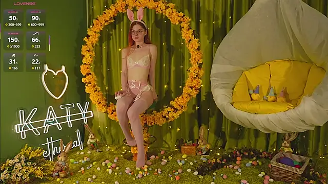 Katy  Ethereal online show from April 11, 3:22 am