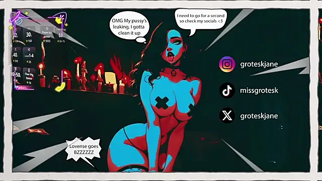 GroteskJane online show from April 18, 2:54 pm