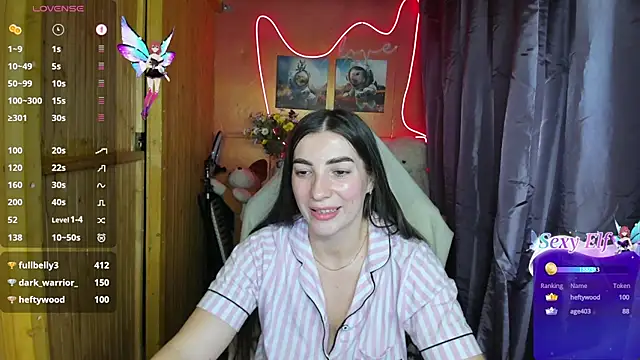 Snapshot of Fiery_Brunette_ chatting on January 1, 10:00 am Fiery Brunette online show from January 1, 10:00 am