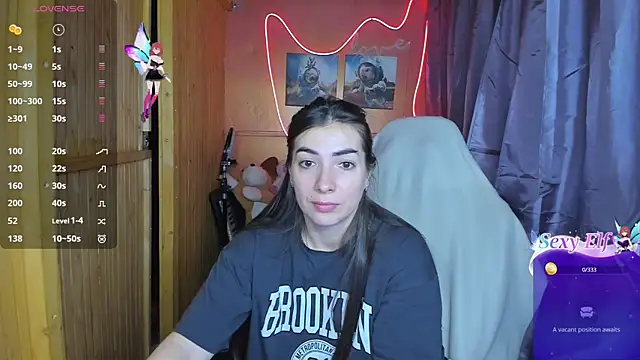 Snapshot of Fiery_Brunette_ chatting on February 22, 4:29 am Fiery Brunette online show from February 22, 4:29 am