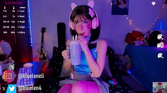 bluelen online show from March 2, 8:27 am