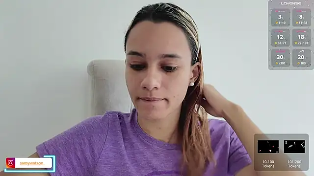 SamanthaWatson online show from October 23, 3:55 pm