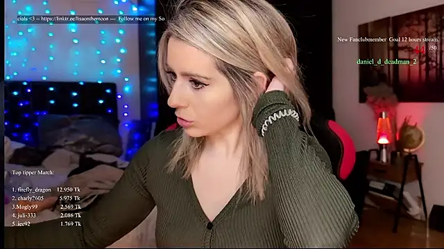 Lisaonthemoon online show from March 18, 6:11 pm