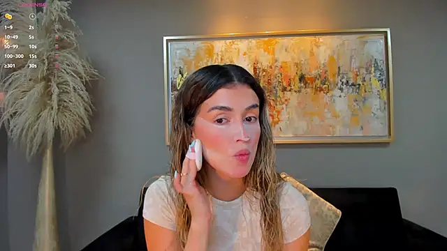 Snapshot of PaulinaSantos_ chatting on March 16, 5:39 pm PaulinaSantos online show from March 16, 5:39 pm