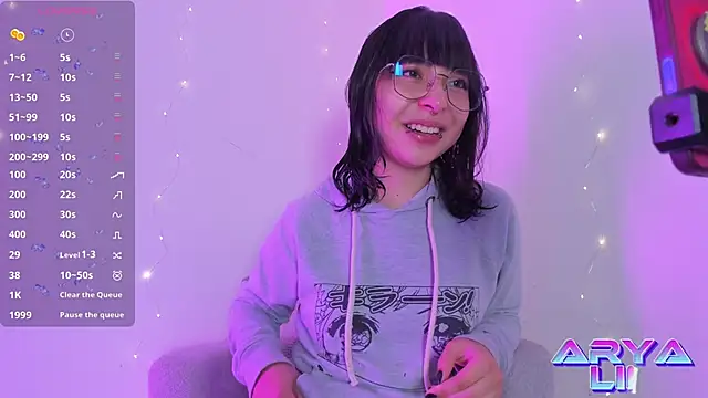 arysUwU online show from March 21, 3:22 am