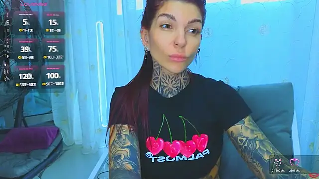 Snapshot of tattooedBabyy chatting on June 6, 12:21 pm tattooedBabyy online show from June 6, 12:21 pm