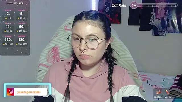 jessica gomez online show from December 2, 10:45 pm