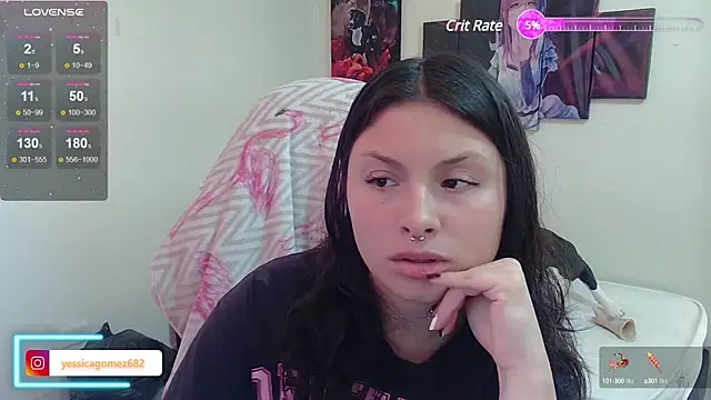 jessica gomez online show from December 21, 7:06 pm