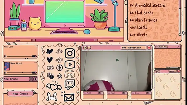 Snapshot of minimama69 chatting on March 13, 5:11 am minimama69 online show from March 13, 5:11 am