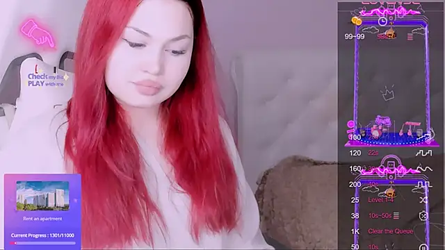 Snapshot of MissClarks chatting on March 3, 2:04 pm MissClarks online show from March 3, 2:04 pm