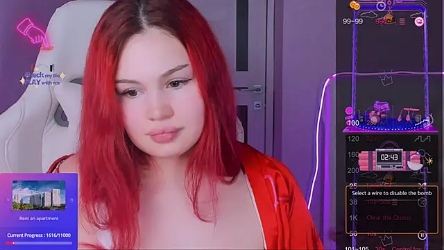 Snapshot of MissClarks chatting on March 20, 2:10 pm MissClarks online show from March 20, 2:10 pm