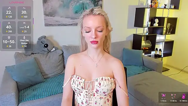 AleksaBlonde online show from March 23, 5:44 am