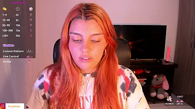 Fieryfenixx online show from December 8, 10:41 am