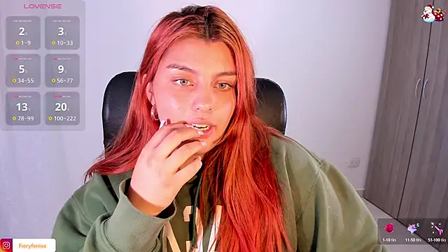 Fieryfenixx online show from January 15, 5:40 am