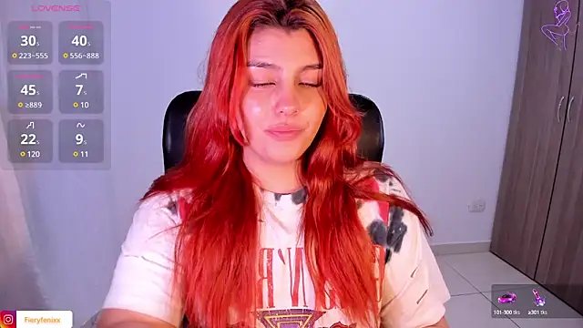 Fieryfenixx online show from January 25, 12:59 am