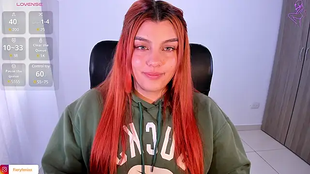 Fieryfenixx online show from January 30, 8:21 pm