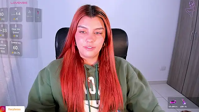 Fieryfenixx online show from January 30, 11:24 pm