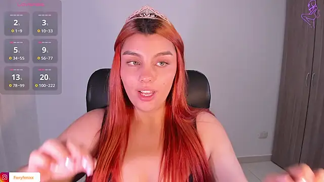 Fieryfenixx online show from February 2, 5:53 am