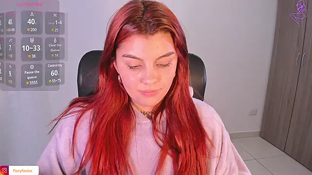 Fieryfenixx online show from February 19, 6:44 am