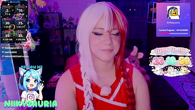  niiky online show from April 7, 11:15 pm