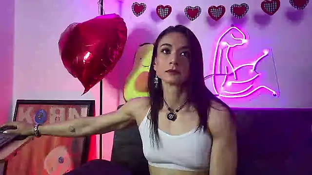 Snapshot of Katrin-1 chatting on February 13, 12:24 am Katrin-1 online show from February 13, 12:24 am