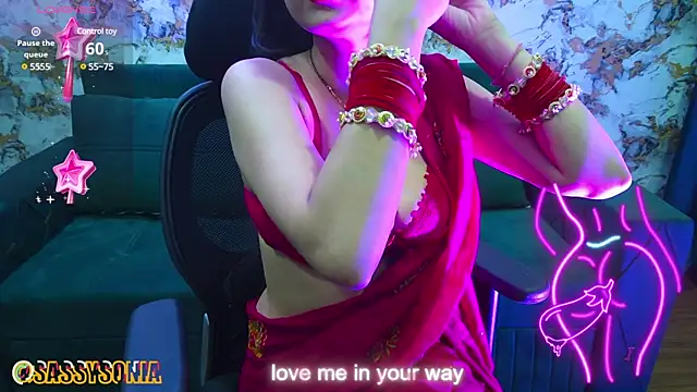 sassysonia online show from March 12, 6:11 pm