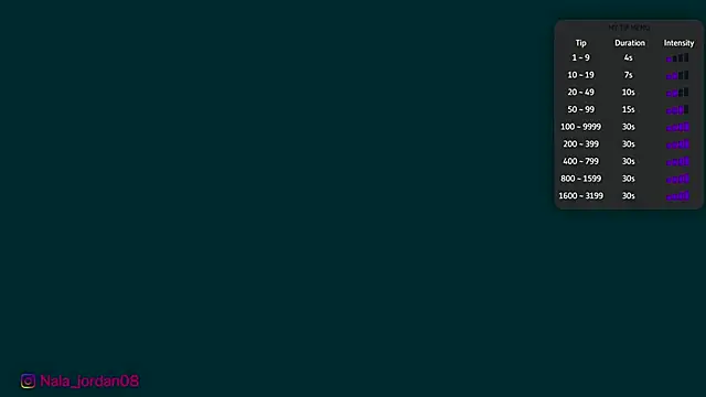 Nala j8 online show from March 27, 11:21 am