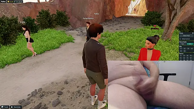 Snapshot of Yokra chatting on November 9, 8:56 am Yokra online show from November 9, 8:56 am