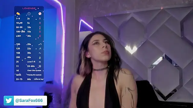 Sara Foxx1 online show from April 3, 8:29 pm