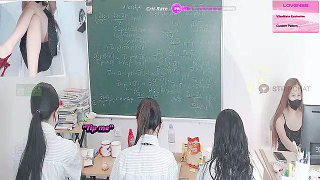 Snapshot of _Math_ chatting on October 19, 7:42 am Math online show from October 19, 7:42 am