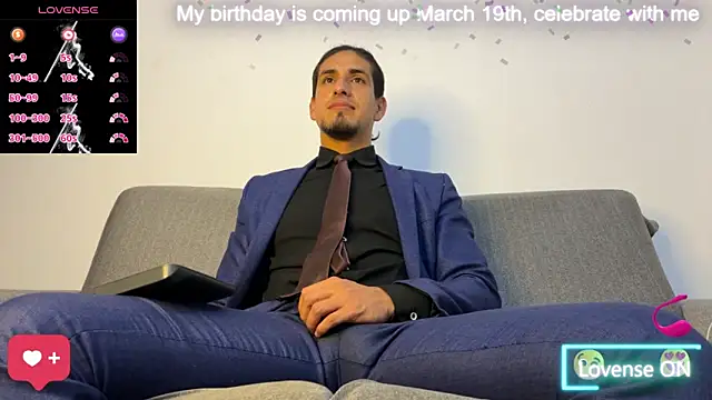 Tom blunt96 online show from March 9, 8:40 am