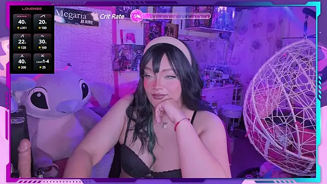 MegariaB online show from March 2, 4:50 am