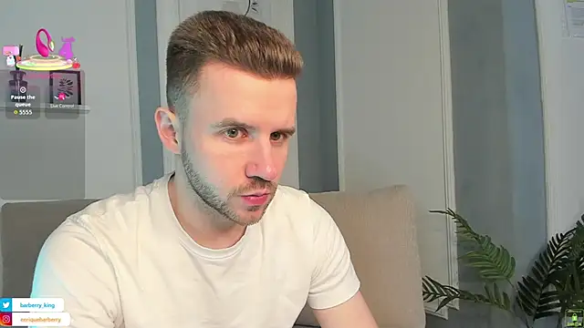 EnriqueBarberry online show from March 27, 6:08 am