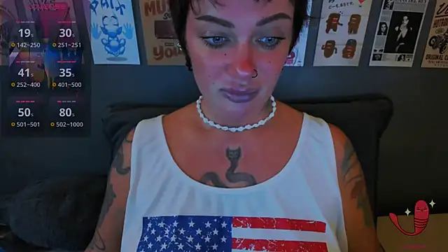 Snapshot of EllieOz chatting on July 2, 1:39 pm EllieOz online show from July 2, 1:39 pm