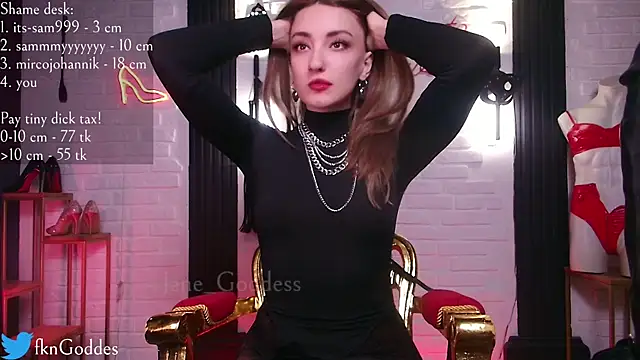 Jane Goddess online show from March 16, 6:34 pm