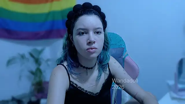 Snapshot of WandaDoll chatting on July 1, 12:07 pm WandaDoll online show from July 1, 12:07 pm