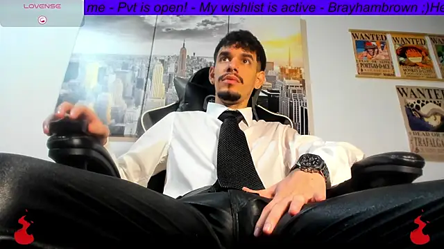 Snapshot of BRAYHAMBROWN chatting on May 30, 1:25 am BRAYHAMBROWN online show from May 30, 1:25 am